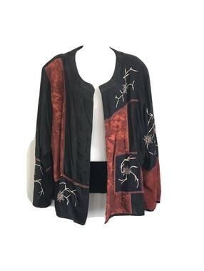 Drapers and Damons embroidered coverall 3x